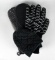 Lot of Four Black Cooking / Grilling Gloves: Pit Mitt, OXO, & Other