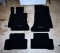Set of Black Floor Mats for 2016 Mercedes-Benz 300-C