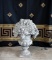 Resin Marblesque Garden Urn & Fruit Topiary, 25” H