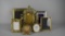 Lot of Seven Table or Desk Size Metal Portrait Frames, Virginia Metalcrafters and Other Makers
