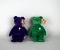 Ty Beanie Babies “Princess (Diana)” and “Erin” Bears