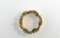 Vintage 14K Gold and 1.2 Carat Diamond Wreath Brooch Pin