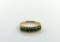 14K Gold and Seven Emerald Ring, Size 7.25