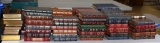 Lot of 103 Leather Bound Volumes of Easton's Collections of Greatest Books Published
