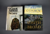 Pat Conroy, Two Signed Titles w/ Dust Covers: “The Great Santini” 2004 & “South of Broad” 1st Ed.