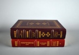 Easton Press Signed Collector's Editions:“The Corrections” 2008 & “Independence Day” 2007