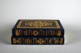 Easton Press Signed Collector's Editions: “Flash Forward” 2010 & “What Makes Sammy Run?” 1999