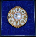 Halcyon Days Ltd Ed (384/1000) Enamel  “The Sciences” Millennium Box by Christopher Quaile, England