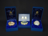 Three Halcyon Days “A Year to Remember” Boxes, England: 1988, 1997, 2000