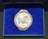 Halcyon Days Enamel Gift Box “Happy Birthday”, England