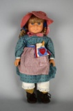 Early 1986 Pleasant Company “Kirstin” American Girl 18” Doll, West Germany