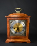Howard Miller Two Jewels Key Wound Westminster Chime/Silent Mantle Clock (Model 340-020A)