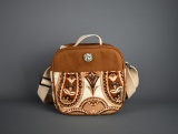 Spartina Daufuskie Island Autumn Colors Paisley Insulated Lunch Box with Adjustable Strap