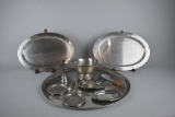 Lot of Ten Miscellaneous Pewter Items