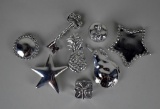 Lot of Eight Mariposa Small Decorative Napkin or Paper Weights