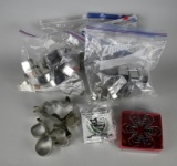 Large Lot of Vintage & Contemporary Metal Cookie Cutters