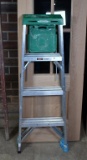 Werner Four Foot Aluminum Ladder