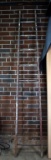 Old Ten Foot Wooden Ladder