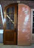 Southwood Doors Arch Top Custom Entry Door Set, Custom Arch Frame w/ Trim & Hinges, Hardware