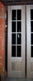 Grand Openings, Inc. Custom Red Oak Door Set w/ Hinges, Safety Tempered Tinted Glass, 4 Doors