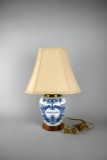 Delft Blue & White “Maryland” 19” Table Lamp