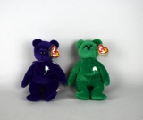 Ty Beanie Babies “Princess (Diana)” and “Erin” Bears