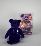 Ty Beanie Babies “Princess (Diana)” and “2000 Signature” Bears