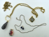 Lot of Sterling Silver / Gold Filled / Lapis Lazuli, Etc. Jewelry