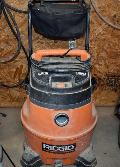 Ridgid 16 Gallon Wet Dry Vac Model WD18510 with Scroll Noise Reduction