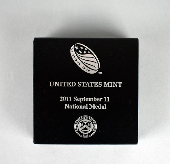 2011 September 11 National 1 Oz. Silver Medal, Lot 16