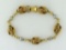 Vintage 1/20 12K Gold Filled & Pearl 7.25” Bracelet
