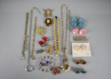 Lot of Vintage Costume Jewelry: Lisner, Marvella, Sarah Coventry, Coro & Others