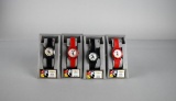 Lot of Four Vintage Disney Analog Quartz Watches: Two Donald Duck & Two Mickey Mouse