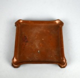 Vintage Cape Cod Shop Mission Style Footed Copper Base, 1916