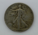 1945 Liberty Walking Silver Half Dollar