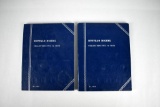 Two Partially Completed 1913-1938 Buffalo Nickel Collector's Books