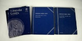 Four Partially Completed Lincoln Head Cent Collector's Books: 1909-1940 (2), 1909-1945, & Start 1941