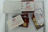 2007 US Mint Silver Proof Set with COA