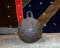 Antique Cast Iron Ball-Shaped Horse Buggy Tether Weight, Lot 131
