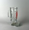 Collectible Luther's Advertising Hamburgers BBQ Glass Boot