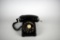 Vintage Mid-Century Modern Era Black Western Electric Rotary Dial Phone