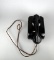Vintage 1950s Stromberg Carlson Black Bakelite Case Rotary Dial Phone