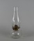 Antique Blown Glass Oil Lamp, 11” H