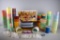 Large Lot of Vintage Tupperware Items, Mini-Party Set with Box