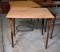 Vintage Oak Sewing / Work Folding Table