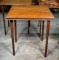 Antique Oak Sewing / Work Folding Table