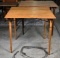 Antique Oak Sewing / Work Folding Table