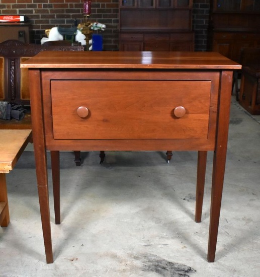 Primitive Hepplewhite Style Cherry Huntboard