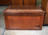 Antique Hand Made Toolbox with Several Internal Drawers, Walnut & Other Woods