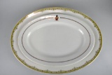 Two Old Platters: “The Ottaray” Hotel (Greenville, SC) by Iroquois China and Johnson Bros, England